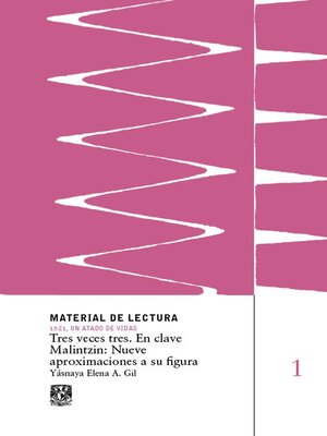 cover image of Tres veces tres. En clave Malintzin